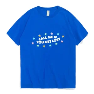 Blue Call Me If You Get Lost Shirt