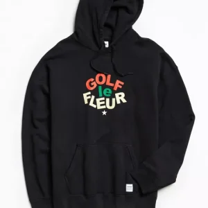 Golf le Fleur Black Hoodie