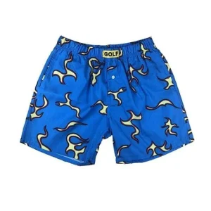 Tyler The Creator Flame Golf Shorts